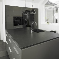 Skifer bordplade p standard ml - klvet