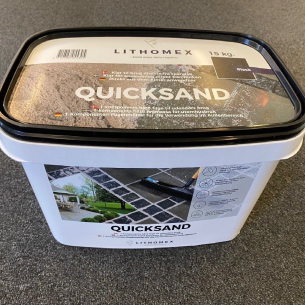 Quicksand - fuger til udendrs fliser - sort