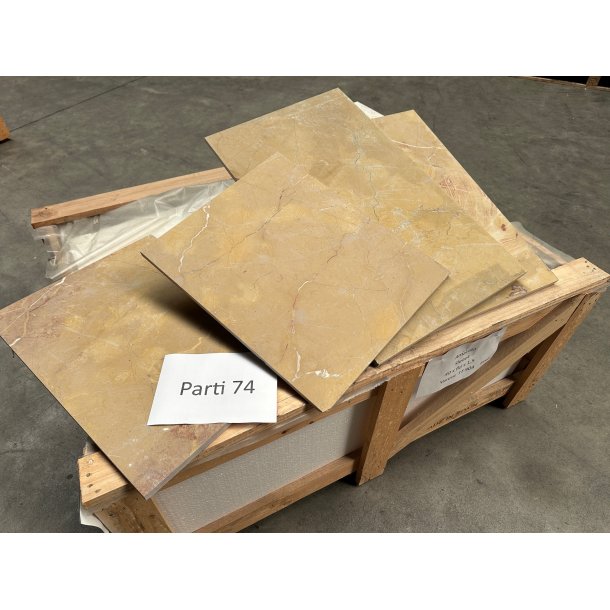 Amarillo Marmor. Slebet | Parti