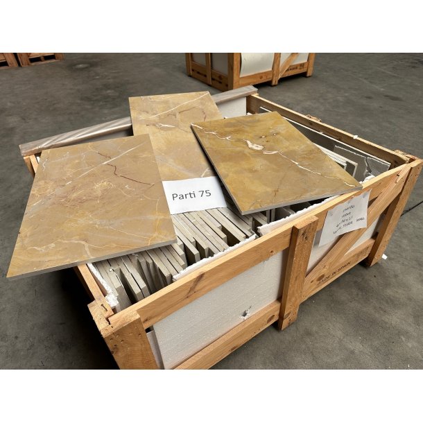 Amarillo Marmor. Slebet | Parti