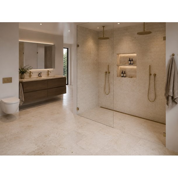 Jura Marmor Beige. Slebet