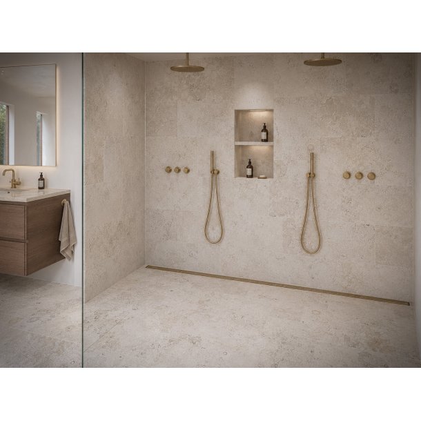 Jura Marmor Beige. Slebet