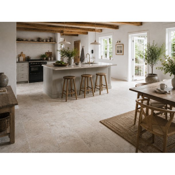 Jura Marmor Gr�/Beige. Tromlet
