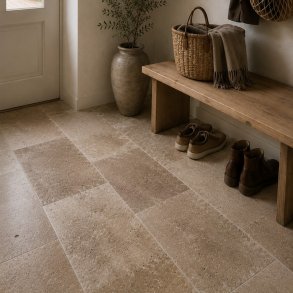 Travertin Walnut Tromlet